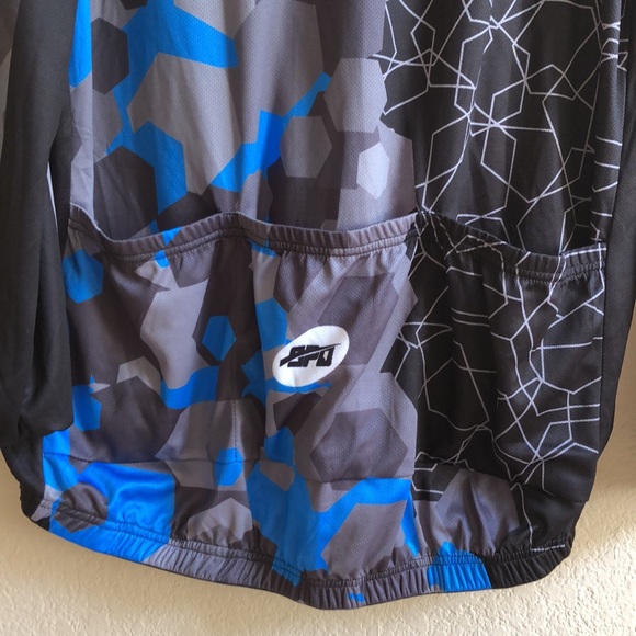 sponeed Bicycle Shirt Long Sleeve Biker Jerseys Cycling Gear Breathable XXL - Picture 7 of 7